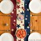 Patriotic Stars & Stripes Table Runner – Red, White, and Blue Design for 4th of July, Memorial Day, and Independence Day. Perfect Kitchen and Dining Table Decoration for Home, Parties, and Holiday Celebrations. 13 x 72 Inches.